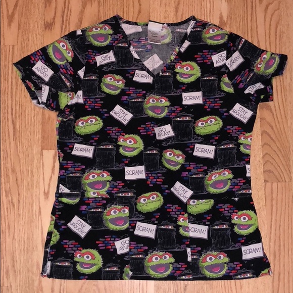 Disney Tops - Sesame Street Disney Scrub
